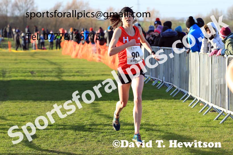 Senior womens 2022 Northern Cross Country Champs., Pontefract. Photo: David T. Hewitson/Sports for All Pics